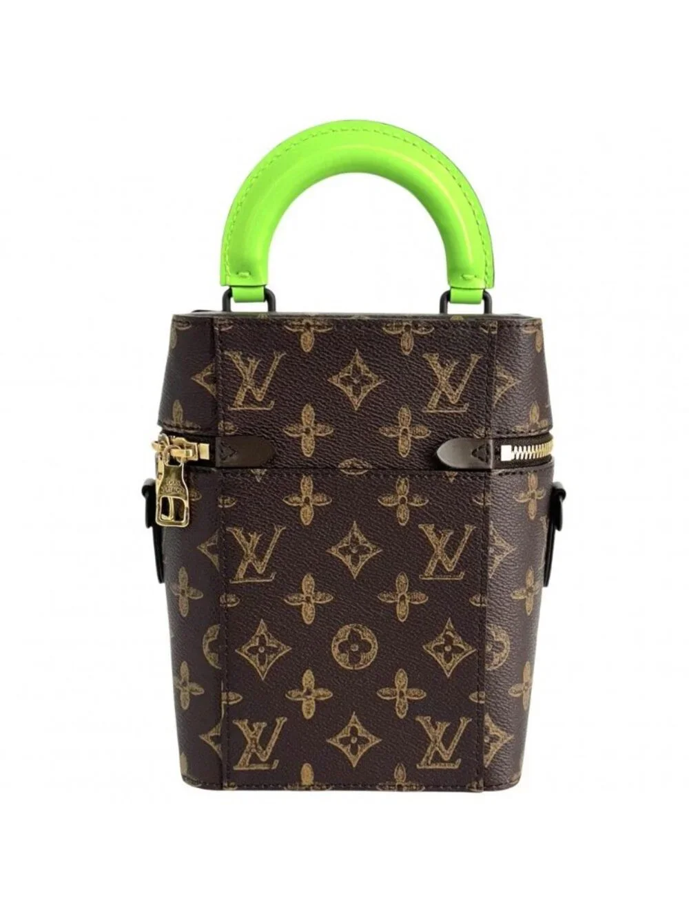 Louis Vuitton 2-Way Vertical Box Trunk Shoulder Bag Crossbody